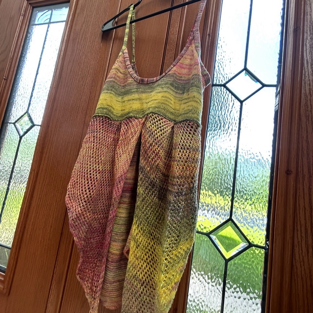 Urban Outfitters Emmy Flyaway Multicolor Knit Tank Top - NWT Size Small - Picture 4 of 7